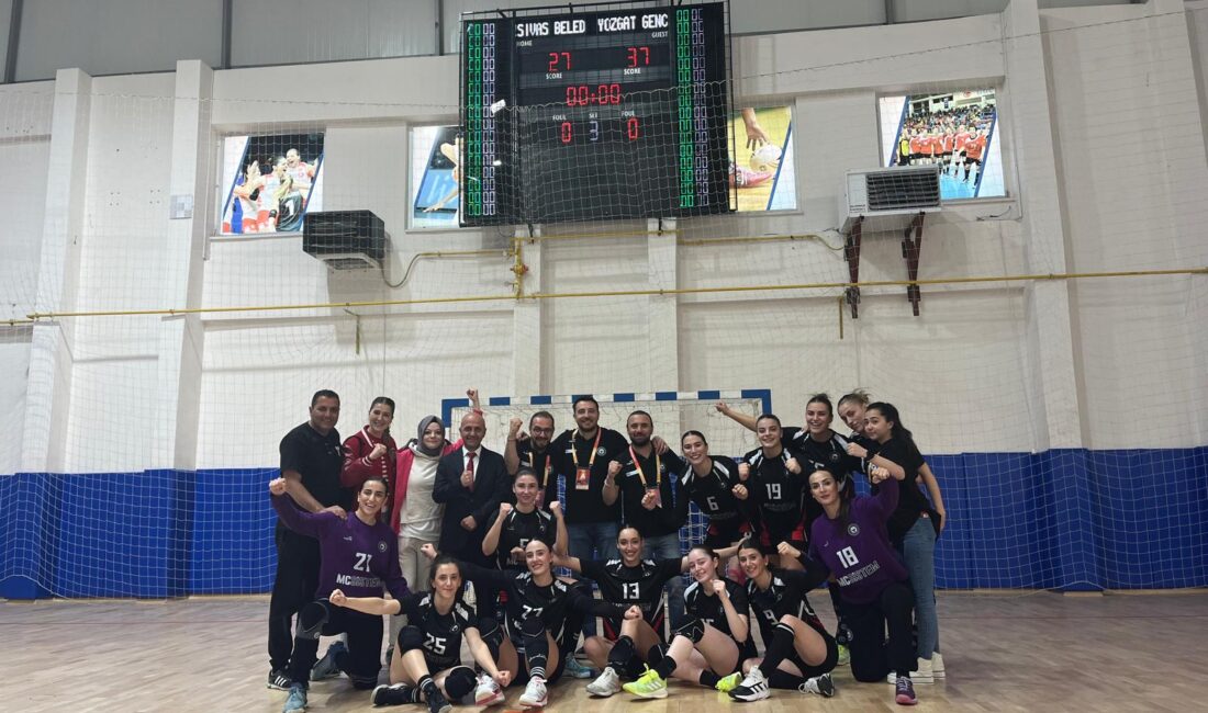 Hentbol Kadınlar 1. Ligi’nde mücadele eden Yozgat temsilcileri, hafta sonunda