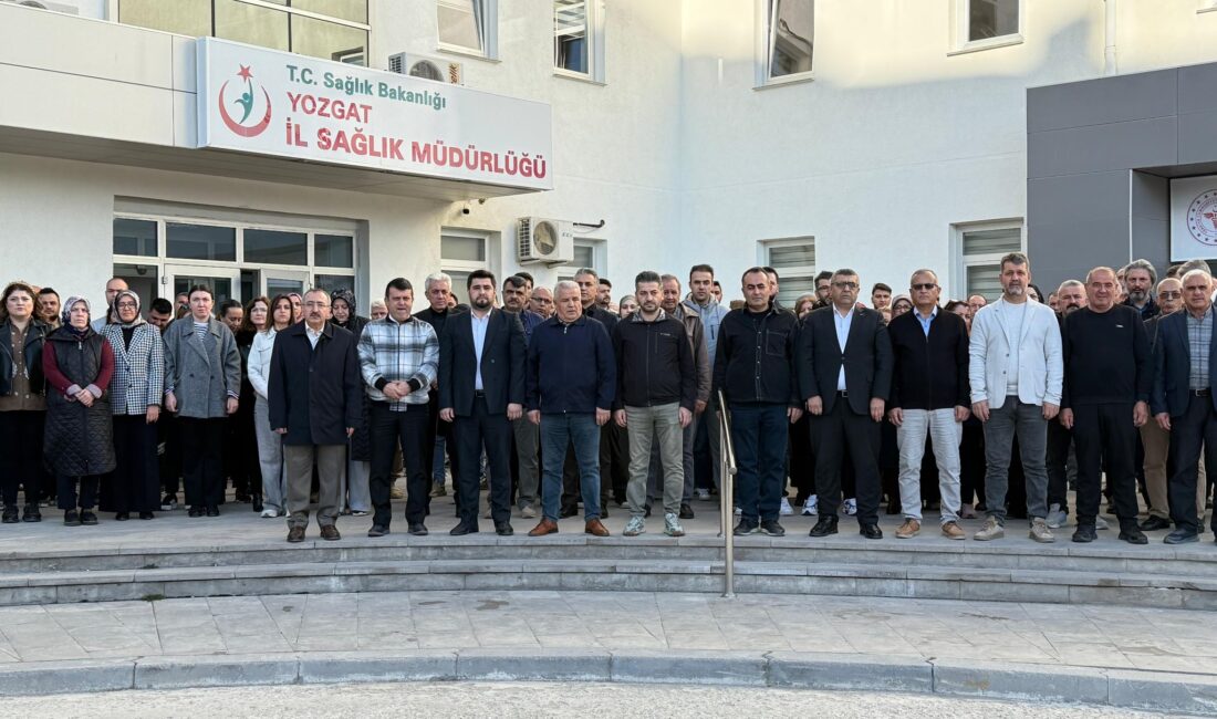 Yozgat’ta 10 Kasım Atatürk’ü Anma Günü kapsamında Yozgat İl Sağlık