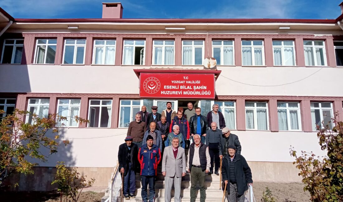Yozgat Belediyesi İtfaiye Müdürlüğü ekipleri, Esenli Bilal Şahin Huzurevi personeline