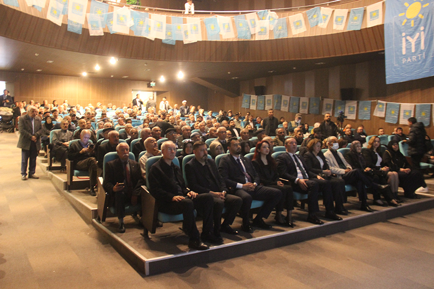 İYİ Parti Yozgat İl Başkanlığı 4. Olağan Kongresi, geniş katılımla