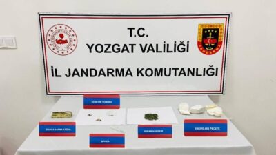 Yozgat İl Jandarma Komutanlığı Narkotik Şube Müdürlüğü ile Yerköy İlçe