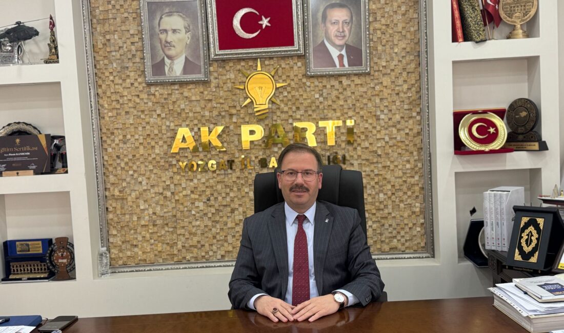 AK Parti Yozgat İl Başkanı Av. Hasan Kandemir, 24 Kasım