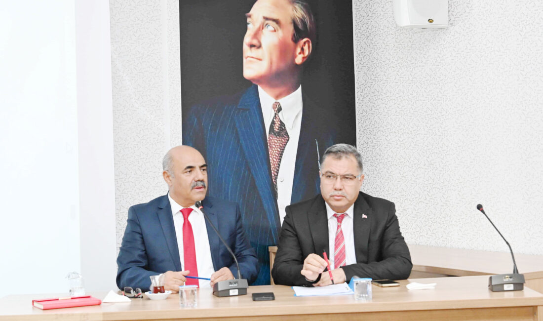 Yozgat İl Millî Eğitim Müdürü İsmail Altınkaynak başkanlığında, Şube Müdürü