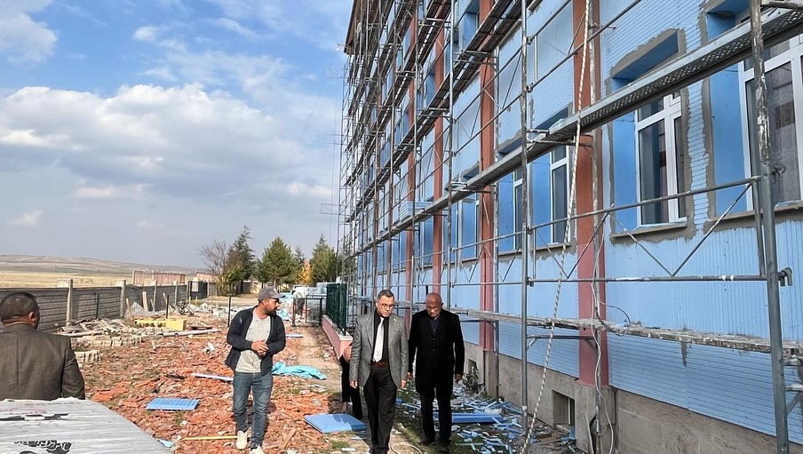 Yozgat İl Milli Eğitim Müdürü İsmail Altınkaynak, Sorgun ilçesinde bulunan