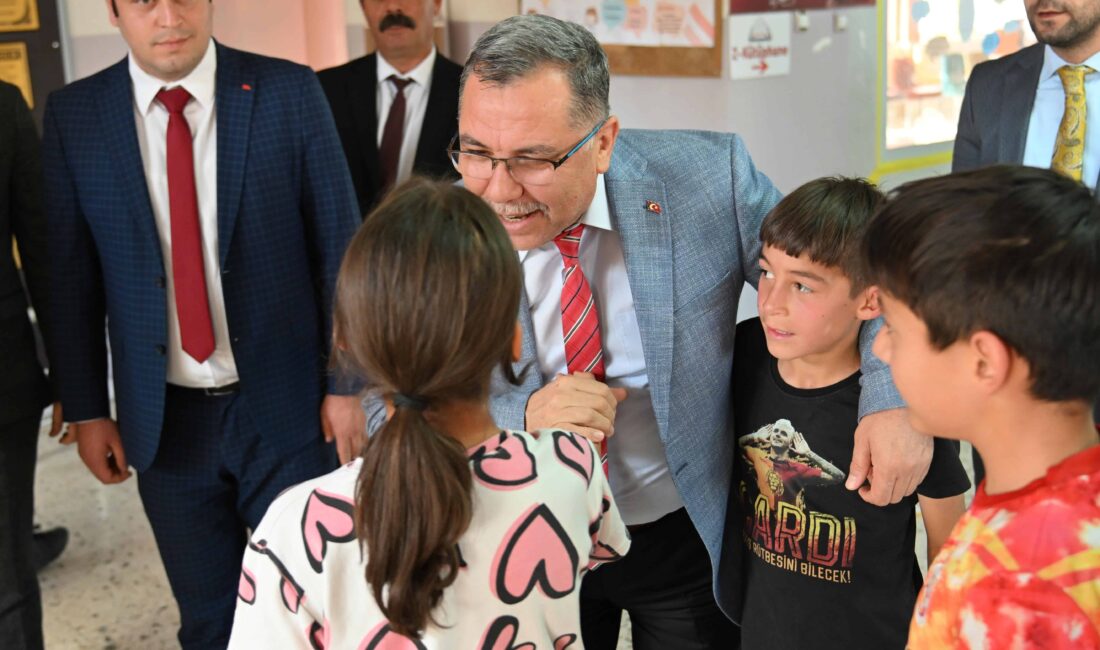 Yozgat İl Milli Eğitim Müdürü İsmail Altınkaynak, eğitim-öğretim faaliyetlerini yerinde