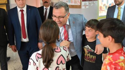 Yozgat İl Milli Eğitim Müdürü İsmail Altınkaynak, eğitim-öğretim faaliyetlerini yerinde