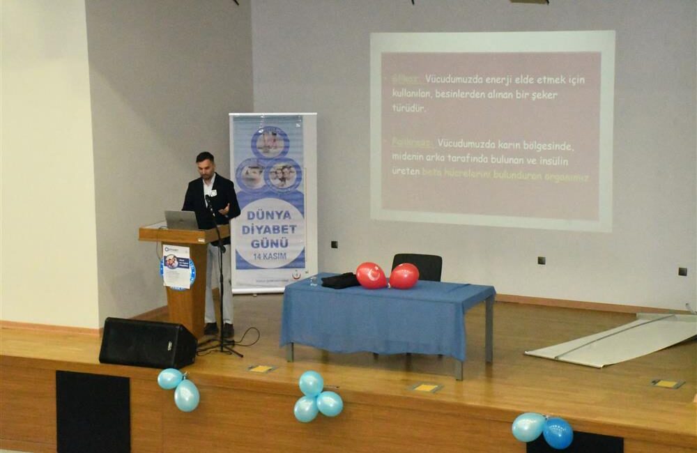 Yozgat Şehir Hastanesi’nde Kasım ayı kapsamında gerçekleştirilen Diyabet Günü etkinlikleri,