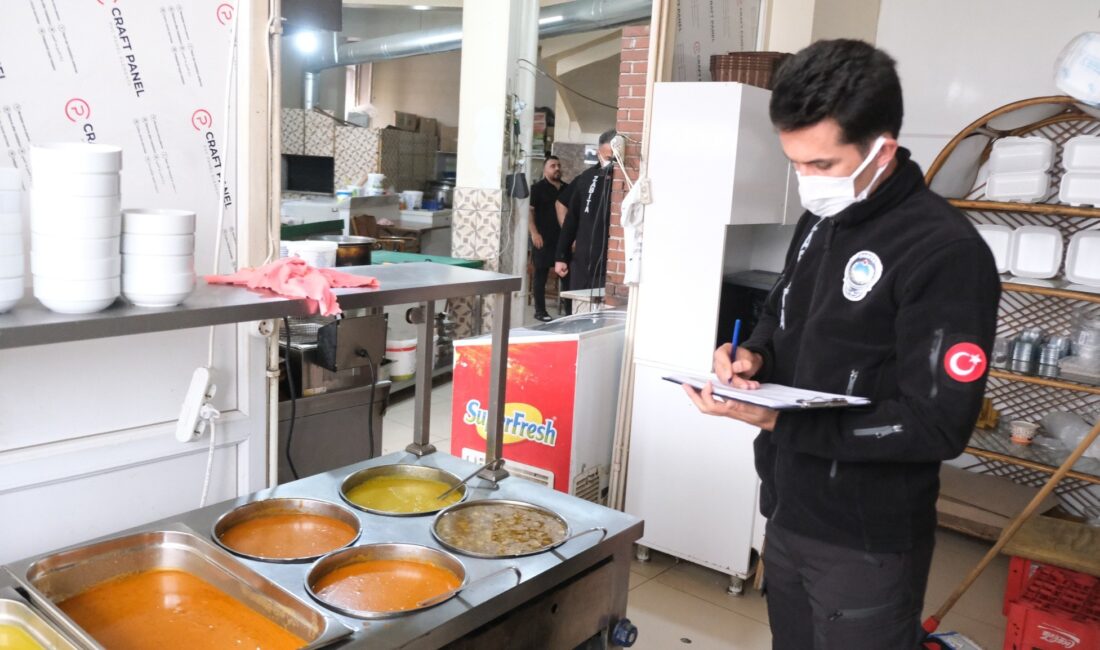 Sorgun Belediyesi Zabıta ekipleri, ilçe genelindeki lokanta ve restoranlarda kapsamlı
