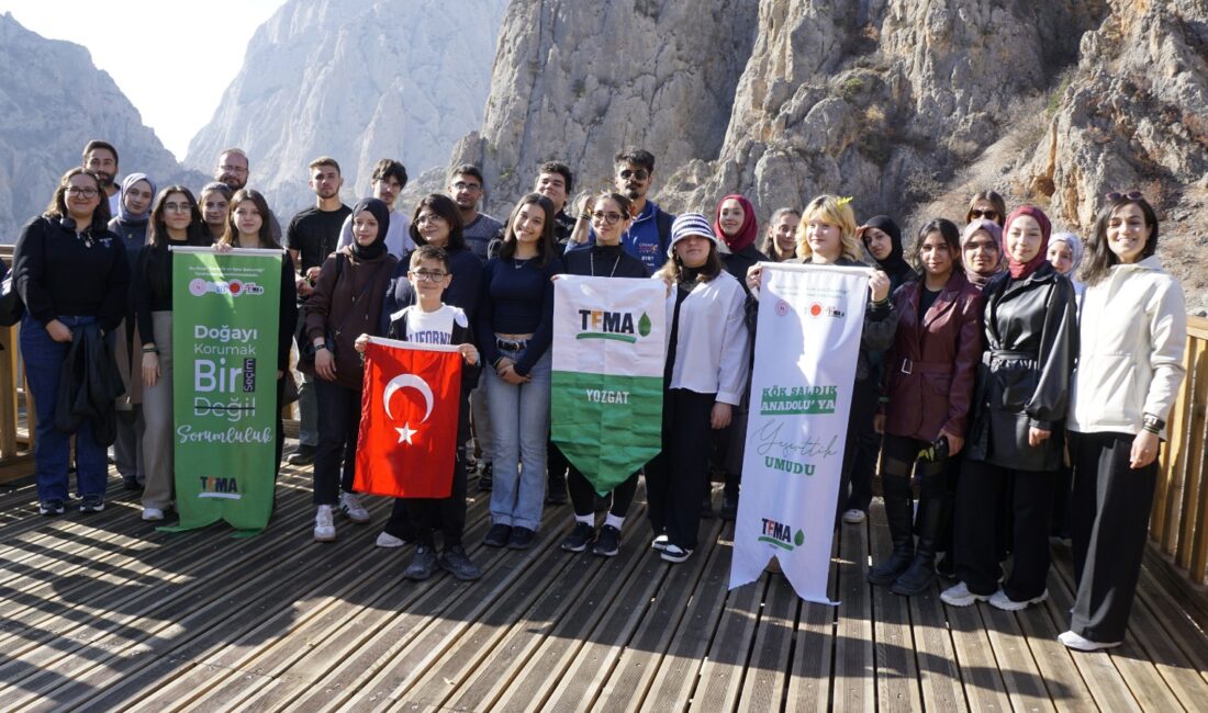Yozgat Bozok Üniversitesi’nde, doğayı koruma bilincini artırmak ve erozyona karşı