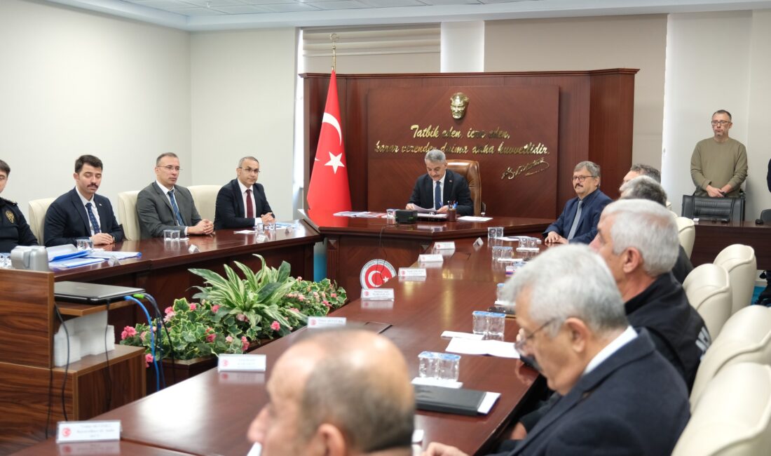 Yozgat’ta kış mevsimi öncesi alınacak önlemler, Vali Mehmet Ali Özkan