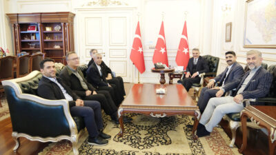 Yozgat Cumhuriyet Başsavcısı Enes Serdar Aydoğan, beraberindeki heyetle birlikte Vali