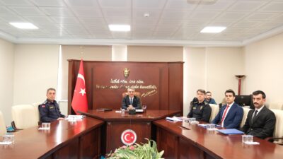 Yozgat İl Güvenlik ve Asayiş Koordinasyon Toplantısı, Vali Mehmet Ali
