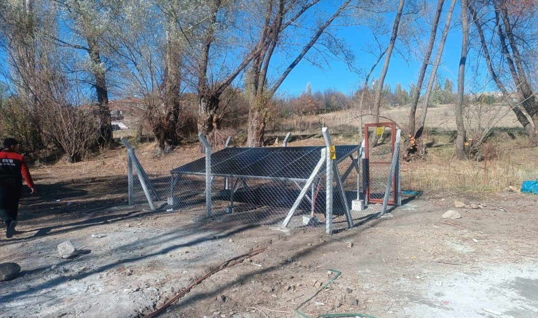 Yozgat Valiliği, köylerde içme suyu şebekelerinin elektrik maliyetlerini azaltmak ve