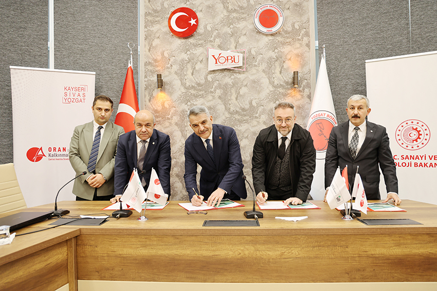 Yozgat Valiliği, Yozgat Bozok Üniversitesi, Orta Anadolu Kalkınma Ajansı (ORAN),