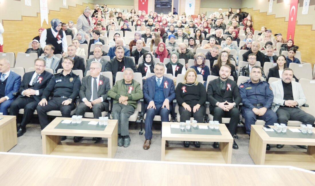 Yozgat Aile ve Sosyal Hizmetler İl Müdürlüğü tarafından 3 Aralık