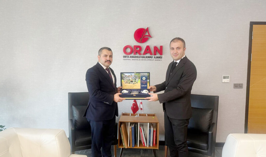 Akdağmadeni Belediye Başkanı Dr. Nezih Yalçın, Orta Anadolu Kalkınma Ajansı