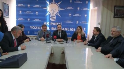 AK Parti Yozgat Merkez İlçe Başkanı Muhammed Ali Gün’ün geçtiğimiz