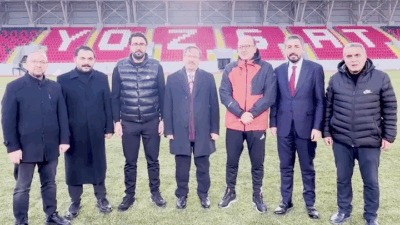 Yozgat’ın spor altyapısına kazandırılan Yozgat Bozok Stadyumu, kapılarını ilk resmi