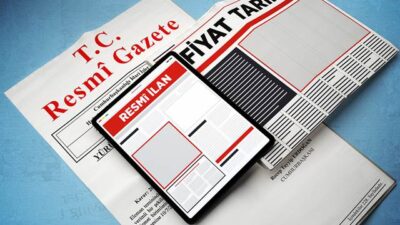 Cumhurbaşkanı Recep Tayyip Erdoğan tarafından onaylanan 2026 yılı Resmî İlan