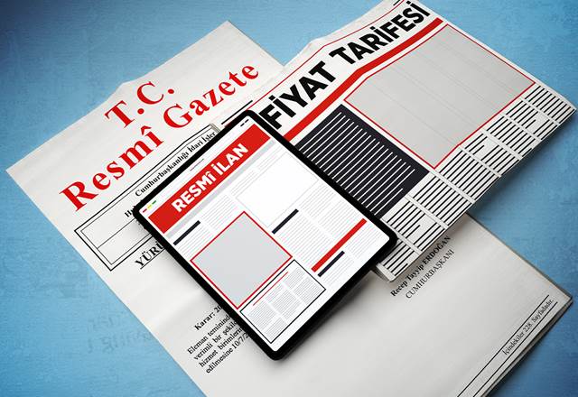 Cumhurbaşkanı Recep Tayyip Erdoğan tarafından onaylanan 2026 yılı Resmî İlan