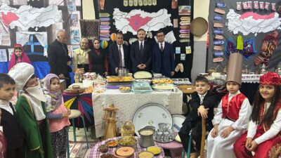 Boğazlıyan Borsa İstanbul Şükran Ana İlkokulu’nda düzenlenen Yerli Malı Haftası