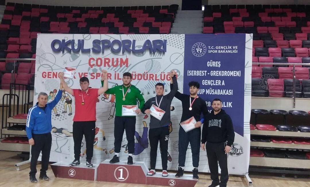 Yozgat Gençlik ve Spor İl Müdürlüğü koordinesinde mücadele eden sporcular,