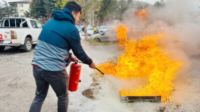 Yozgat İl Sağlık Müdürlüğü İş Sağlığı ve Güvenliği Birimi tarafından,
