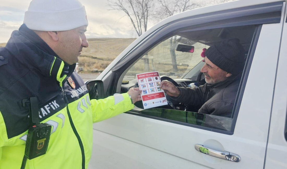 Yozgat İl Jandarma Komutanlığı Merkez İlçe Trafik Jandarma ekipleri, şehir