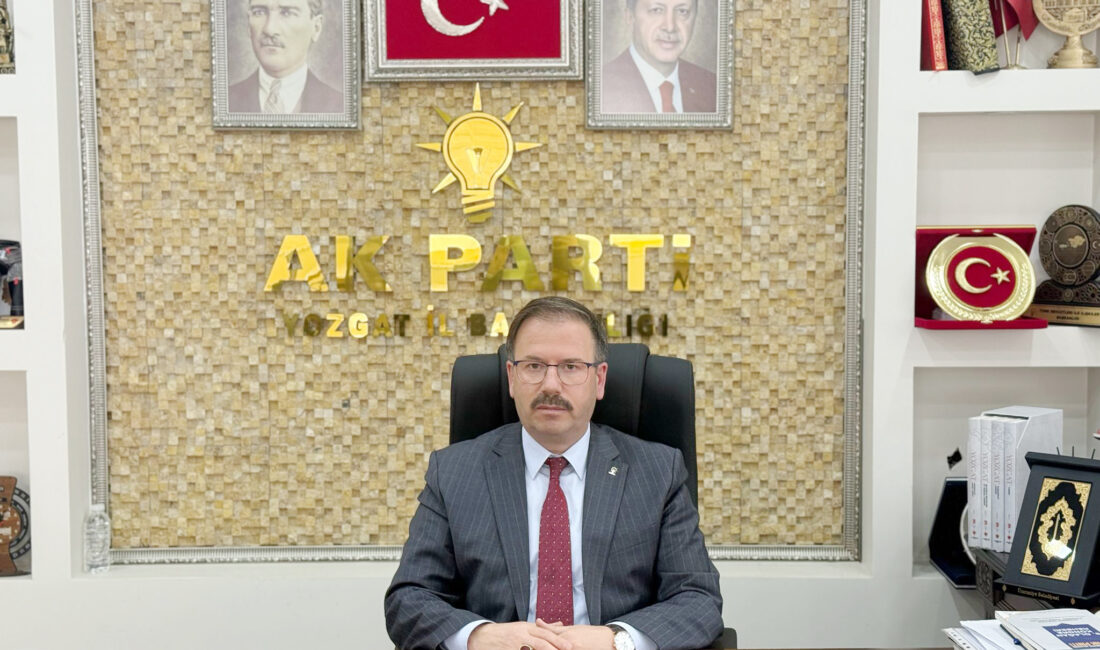 AK Parti Yozgat İl Başkanı Av. Hasan Kandemir, yenilenen Yozgat