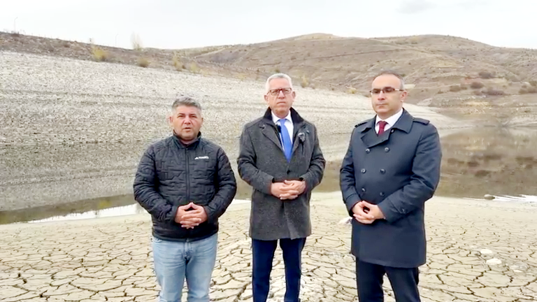 Yozgat Belediye Başkanı Kazım Arslan, kentte yaşanan içme suyu ihtiyacına