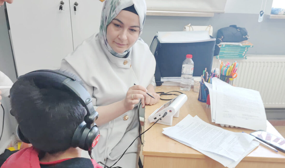 Sarıkaya İlçe Sağlık Müdürlüğü, okul çağındaki çocuklara yönelik işitme taraması