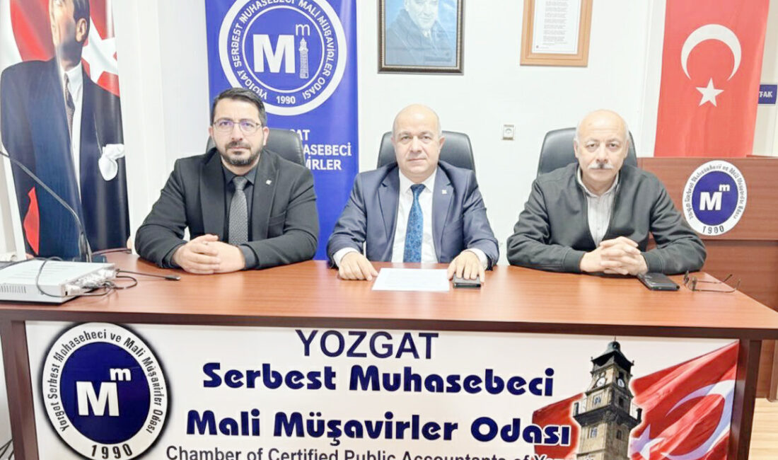 Yozgat Serbest Muhasebeci ve Mali Müşavirler Odası (SMMMO) Başkanı Harun