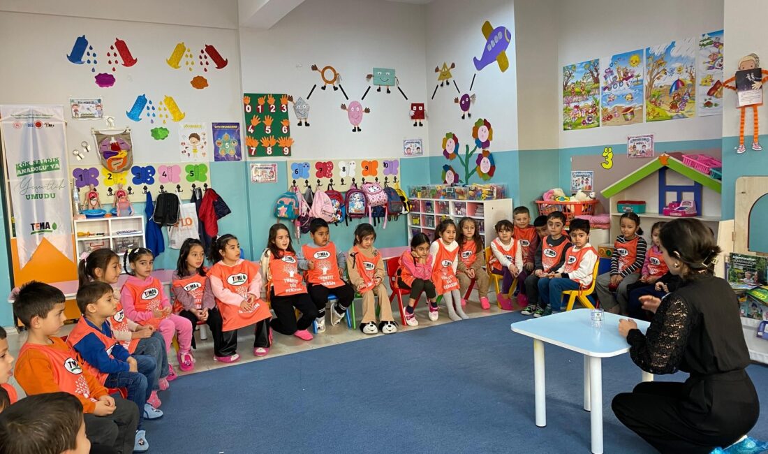 TEMA Vakfı Yozgat İl Temsilciliği, çevre bilincini erken yaşta kazandırmak