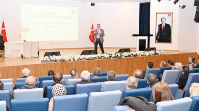 Yozgat İl Millî Eğitim Müdürlüğü tarafından Valilik Konferans Salonunda düzenlenen