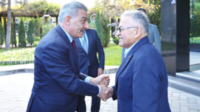 Yozgat Valisi Mehmet Ali Özkan ve Bozok Üniversitesi Rektörü Prof.