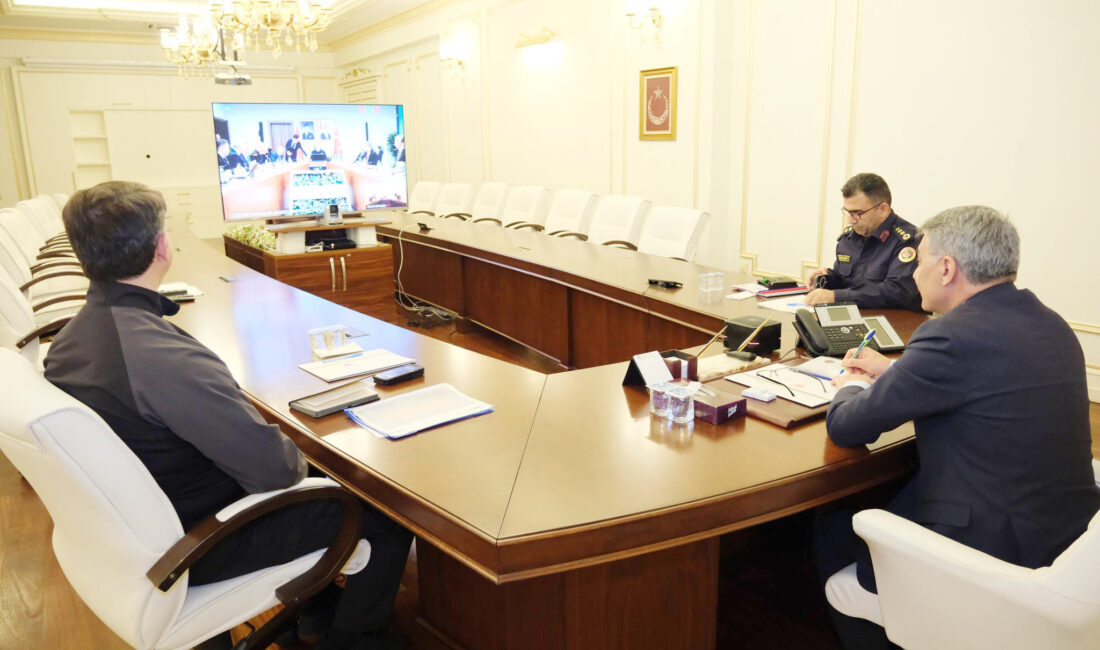 Yozgat Valisi Mehmet Ali Özkan, İçişleri Bakanı Ali Yerlikaya başkanlığında,