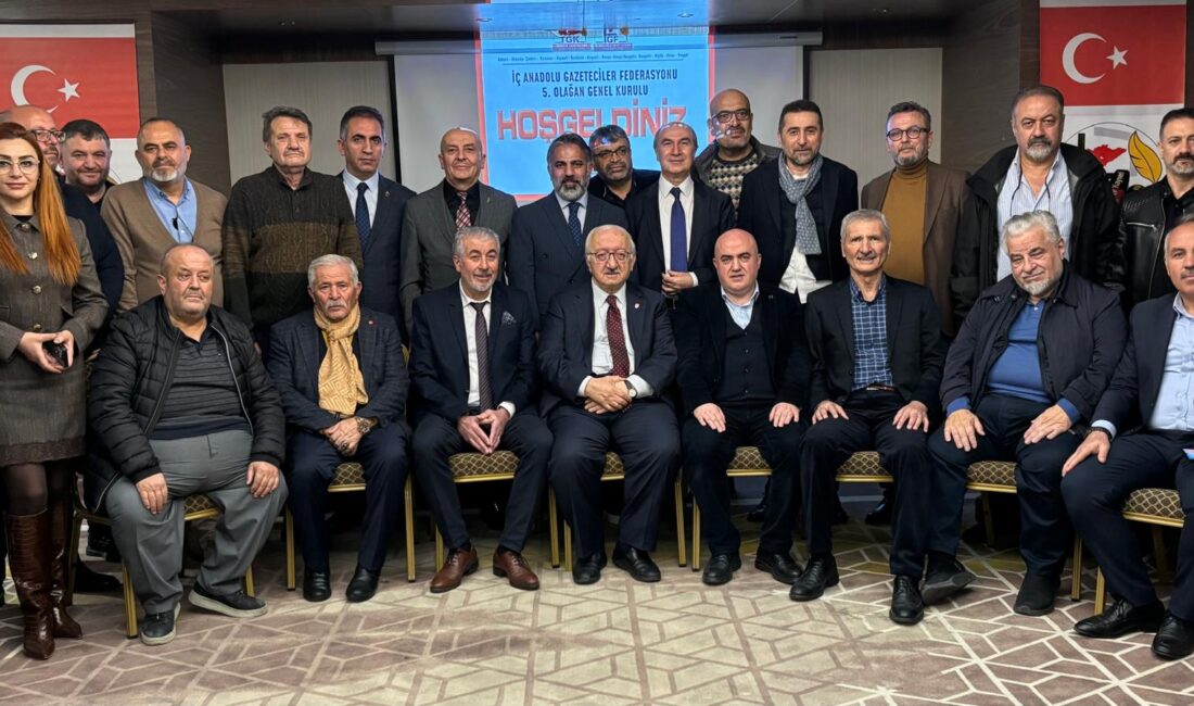 İç Anadolu’da faaliyet gösteren 12 Gazeteciler Cemiyeti’nin oluşturduğu İç Anadolu