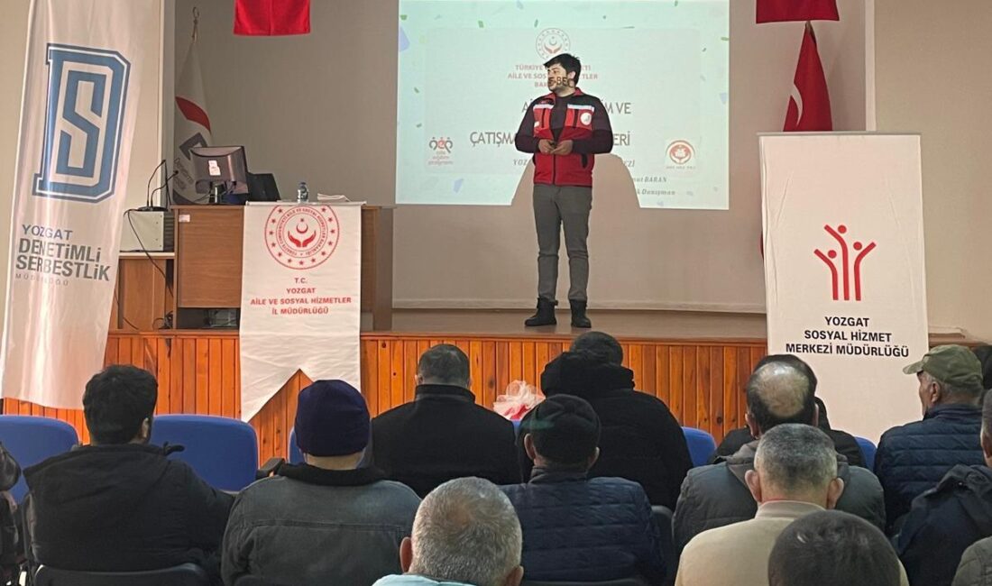Yozgat Aile ve Sosyal Hizmetler İl Müdürlüğü tarafından, Denetimli Serbestlik