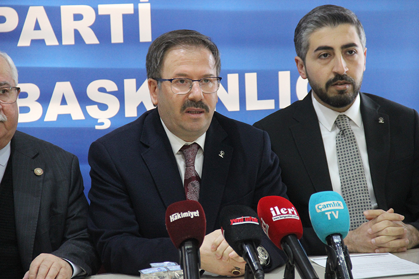 AK Parti Yozgat İl Başkanlığı, Yargıtay Başkanlığı tarafından 2 Ocak