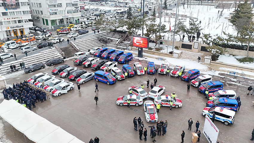 İçişleri Bakanlığı tarafından Emniyet, Jandarma ve Sahil Güvenlik teşkilatlarına tahsis