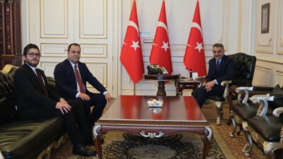 Yozgat Barosu Başkanı Av. Muhsin Ayanoğlu ile Yönetim Kurulu Üyesi