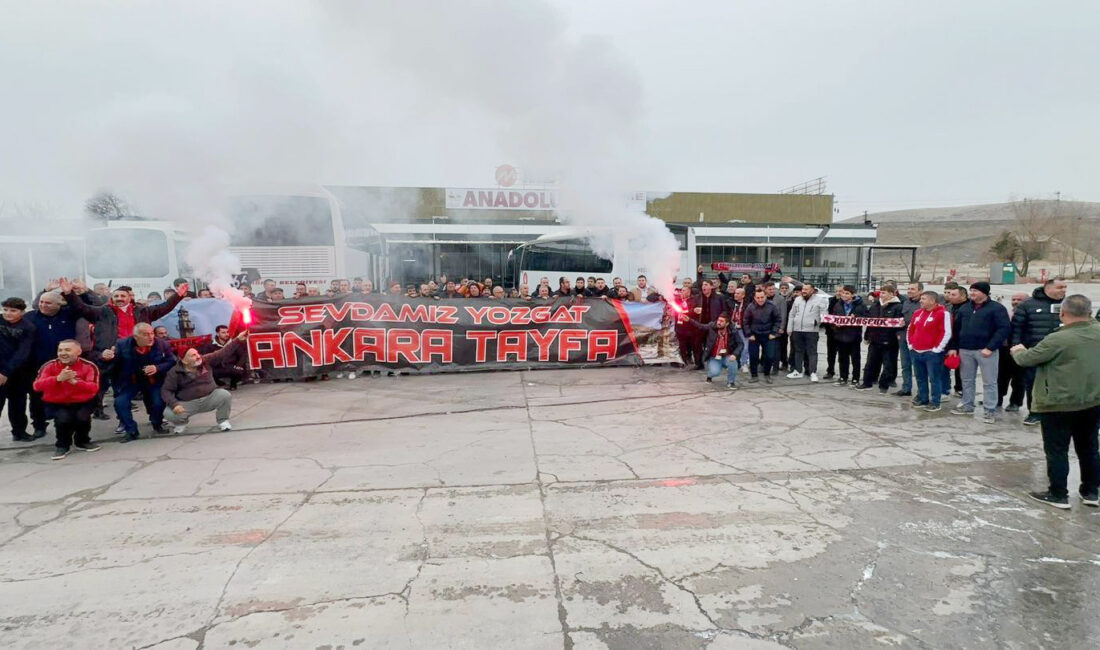 Yozgat Bozokspor’a bir anlamlı destek de Ankara’da yaşayan Yozgatspor sevdalılarından