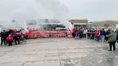 Yozgat Bozokspor’a bir anlamlı destek de Ankara’da yaşayan Yozgatspor sevdalılarından