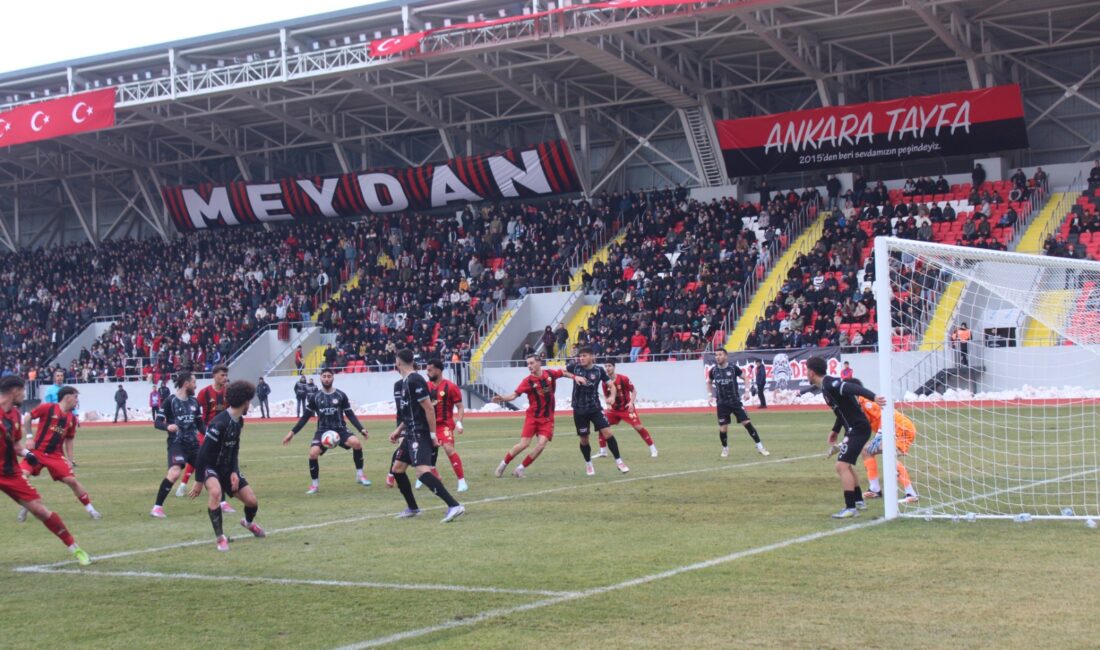 Yozgat Belediyesi Bozokspor, kendi sahasında konuk ettiği Zonguldakspor FK’ya son