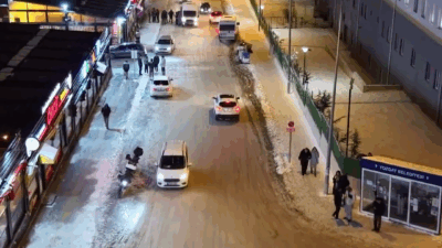 Yozgat İl Emniyet Müdürlüğü ekipleri, yılbaşı gecesinde de görev başındaydı.