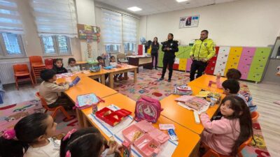 Yerköy Emniyet Müdürlüğü tarafından ilkokul öğrencilerine yönelik bilgilendirme ve bilinçlendirme