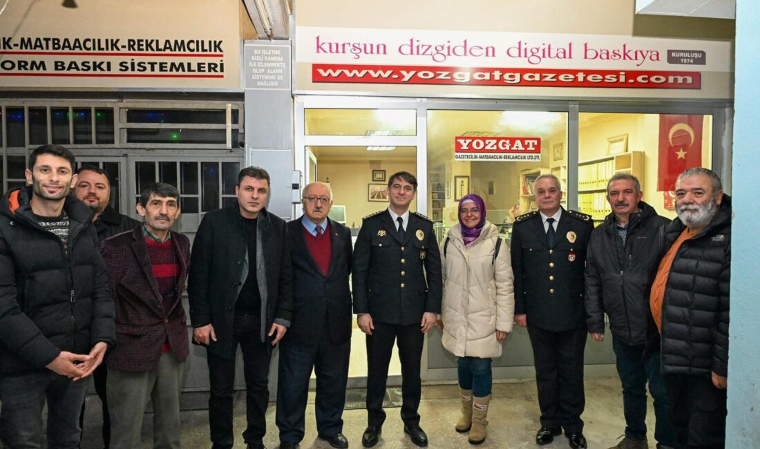 Yozgat İl Emniyet Müdürü Necmettin Koç, 10 Ocak Çalışan Gazeteciler
