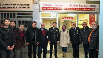 Yozgat İl Emniyet Müdürü Necmettin Koç, 10 Ocak Çalışan Gazeteciler