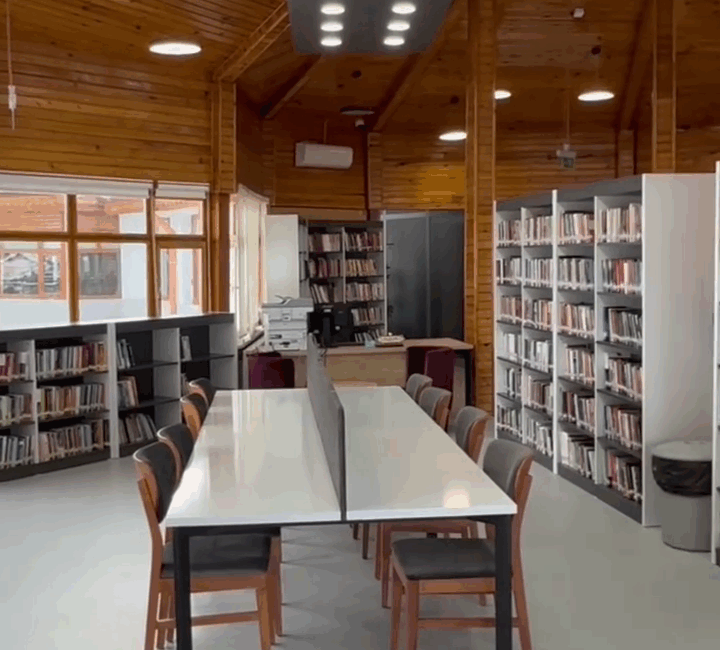 Yozgat Valiliği tarafından paylaşılan bilgilere göre, Aydıncık İlçe Halk Kütüphanesi