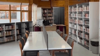 Yozgat Valiliği tarafından paylaşılan bilgilere göre, Aydıncık İlçe Halk Kütüphanesi